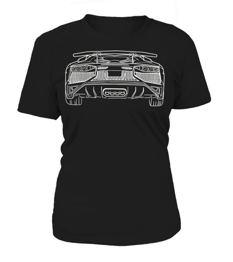 Lamborghini Aventador rear Women's T-Shirt