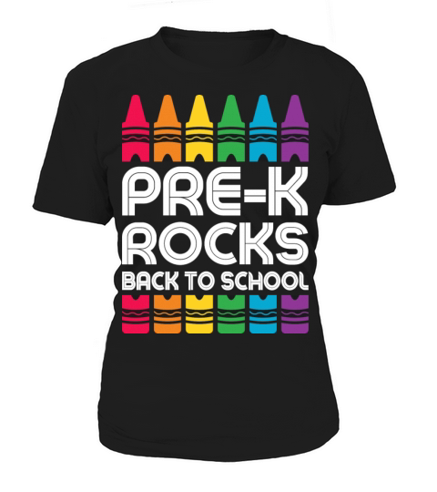 Pre-k Rocks Shirts Cool Teachers Back To School Women's T-Shirt