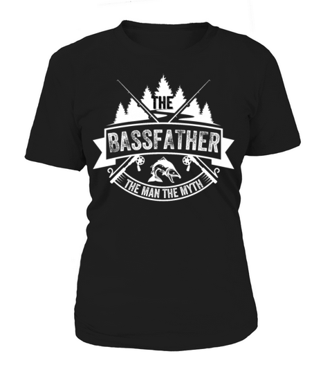 vintage bass fishing fish shirt the bassfather Women's T-Shirt