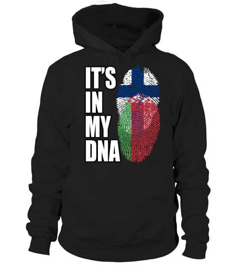 Finland And Belarusian Mix Heritage DNA Flag Hoodie Unisex