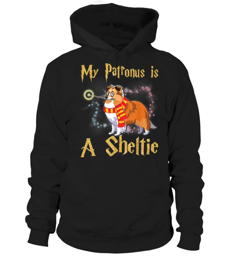 Patronut Sheltie Dog Vintage Retro Hoodie Unisex
