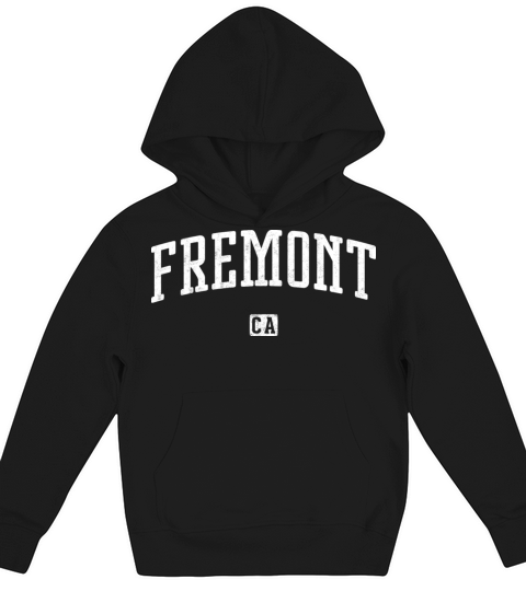 Fremont California Vintage Style Kids Hoodie