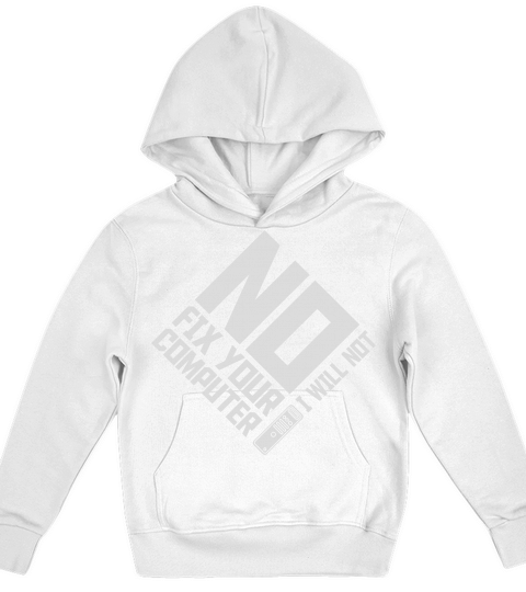 not fix your computer Kids Hoodie