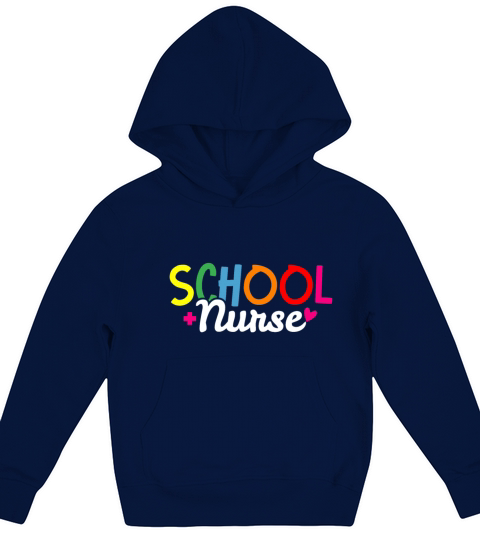 School Nursemotivationstudentvintageawesomesarcasm Kids Hoodie
