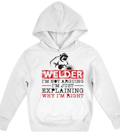 Welder Welding Vintage Welder Im Kids Hoodie