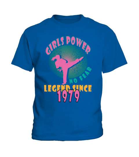 1979 vinatge Girls Power Birthday Kids T-Shirt