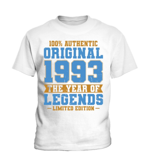 30th birthday vintage 1993 original 1993 Kids T-Shirt