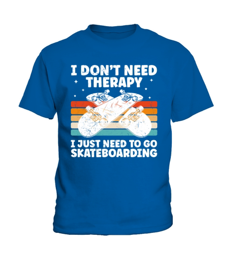 Funny Skateboarding Design For Skateboarder Cool Kids T-Shirt