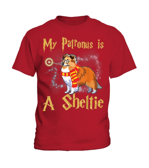 Patronut Sheltie Dog Vintage Retro Kids T-Shirt