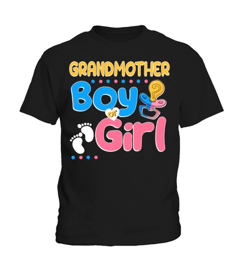 Pink or Blue Grandmother Loves You Best Grandma Kids T-Shirt