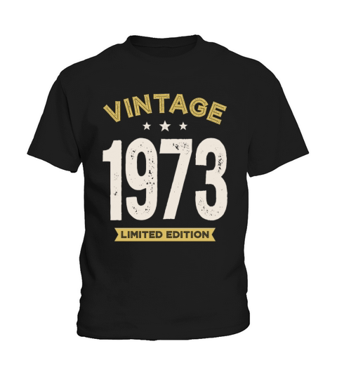 Vintage 1973 - 49th birthday Retro Classic Kids T-Shirt