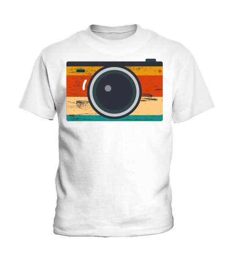 vintage photographic camera Kids T-Shirt