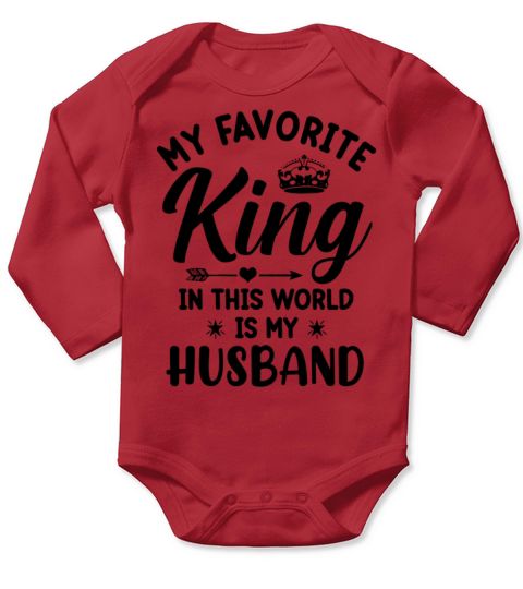 I love my husband valentines day1982 Long Sleeve Baby One-Piece