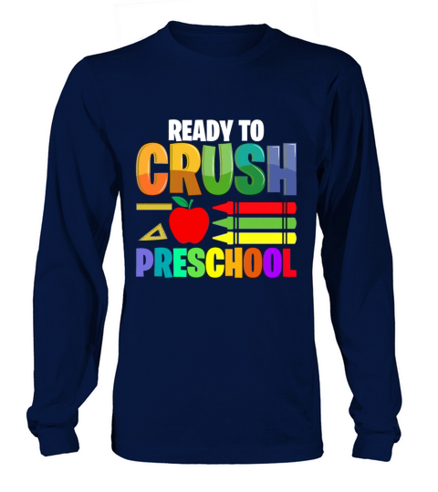 100 Days Of School Design for Kindergarten Teacher Long sleeved Unisex