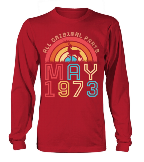 1973 May Vintage Long sleeved Unisex