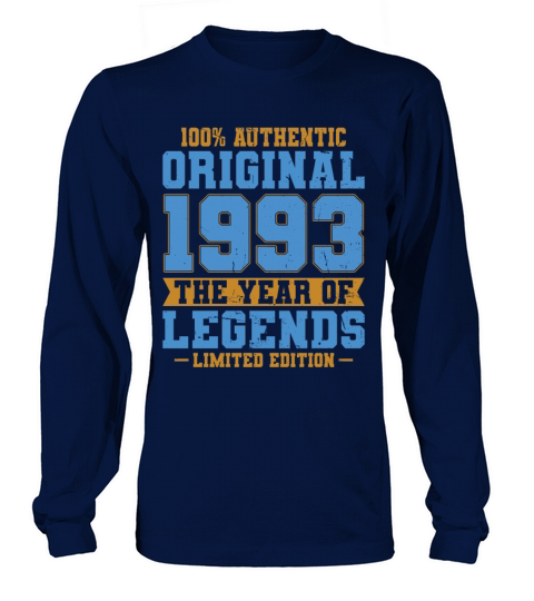 30th birthday vintage 1993 original 1993 Long sleeved Unisex