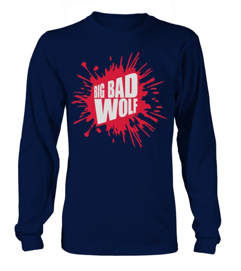 big bad wolf quote Long sleeved Unisex