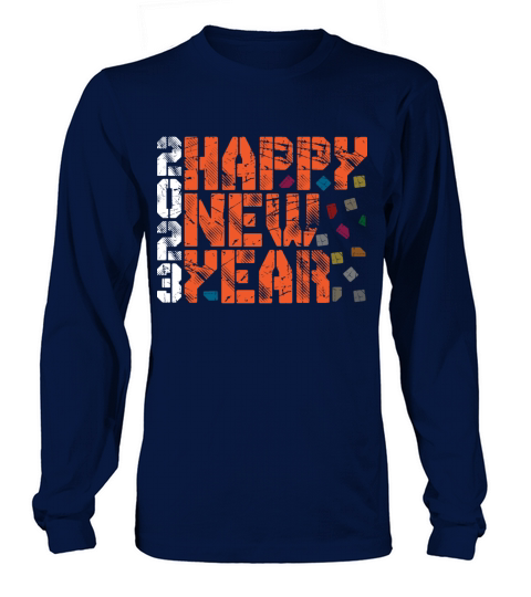 Happy New Year 2023 Long sleeved Unisex