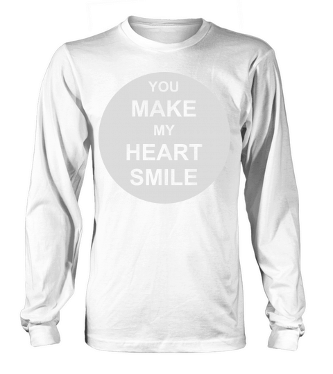 make my heart smile Long sleeved Unisex