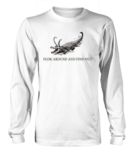 Mischief Gator Censored Classic T Shirt Long sleeved Unisex