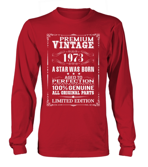 PREMIUM VINTAGE 1973 Long sleeved Unisex