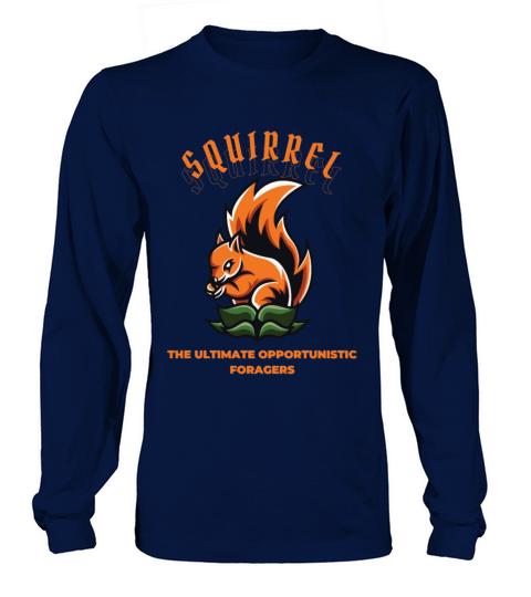 Squirrel Art Long sleeved Unisex