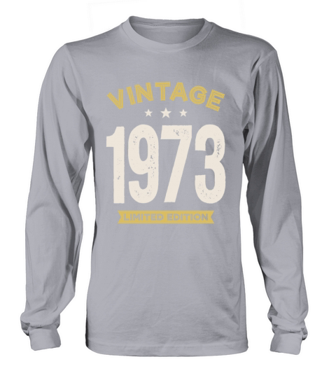 Vintage 1973 - 49th birthday Retro Classic Long sleeved Unisex