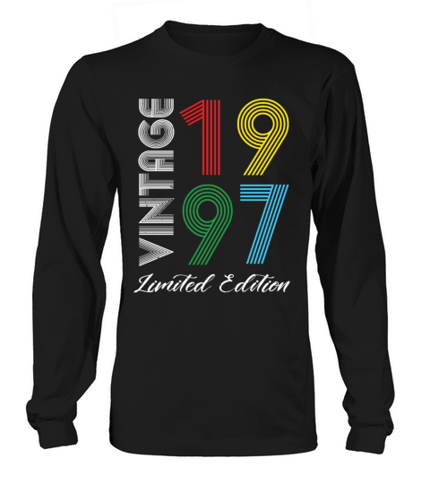 Vintage 1997 Vintage Birthday Retro Vintage Long sleeved Unisex