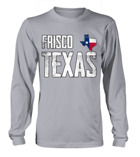 Vintage Frisco Texas Flag Long sleeved Unisex