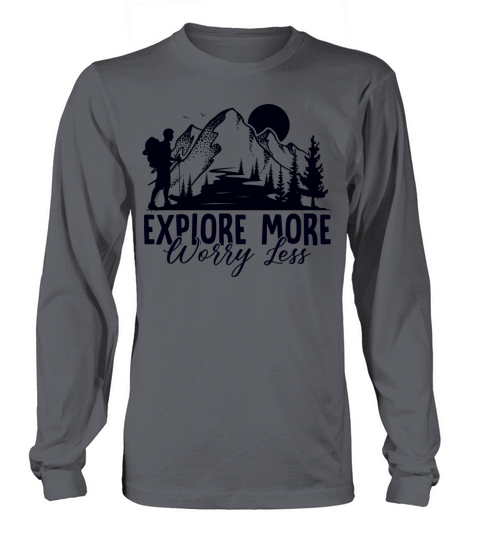 Vintage Mountains Climber Hiker Long sleeved Unisex