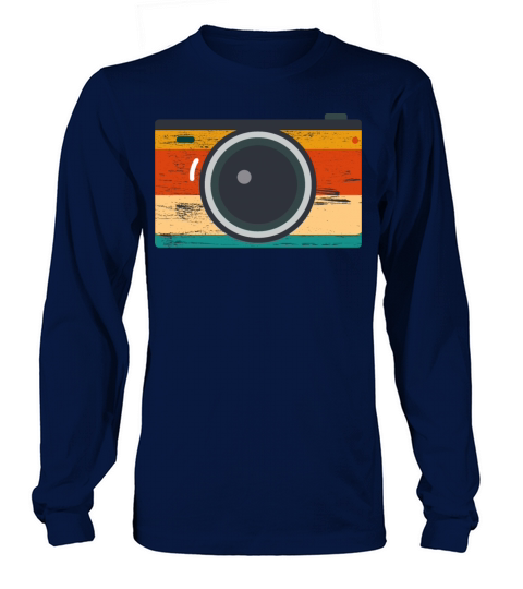 vintage photographic camera Long sleeved Unisex
