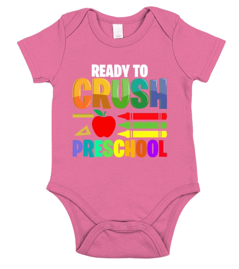 100 Days Of School Design for Kindergarten Teacher Short Sleeve Baby One-Piece