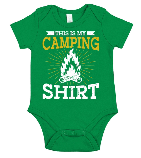 Camping Lover Gift Quote Camper Short Sleeve Baby One-Piece
