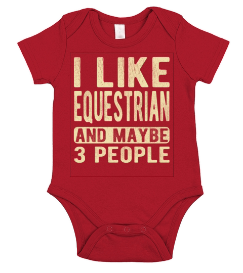 Equestrian Saying Short Sleeve Baby One-Piece