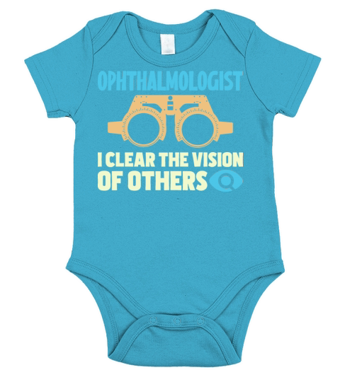 I Clear The Vision Of Others Ophthalmologist Short Sleeve Baby One-Piece