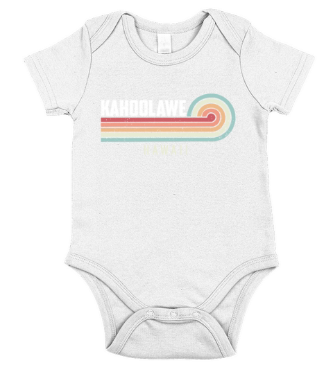 Kahoolawe National Park Vintage Short Sleeve Baby One-Piece