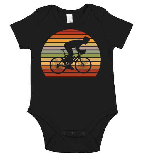 Mountain Bike Bicycle Biking Cyclists Bikers Rider Short Sleeve Baby One-Piece