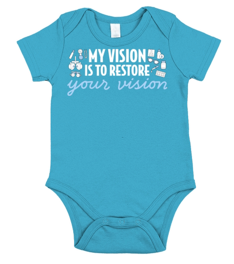 Restore Your Vision Ophthalmologist Short Sleeve Baby One-Piece
