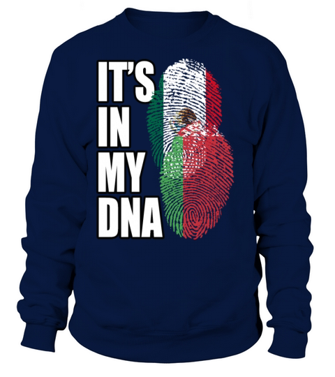 Belarusian And Mexican Mix Heritage DNA Flag Sweatshirt Unisex