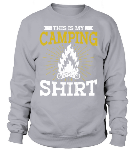 Camping Lover Gift Quote Camper Sweatshirt Unisex