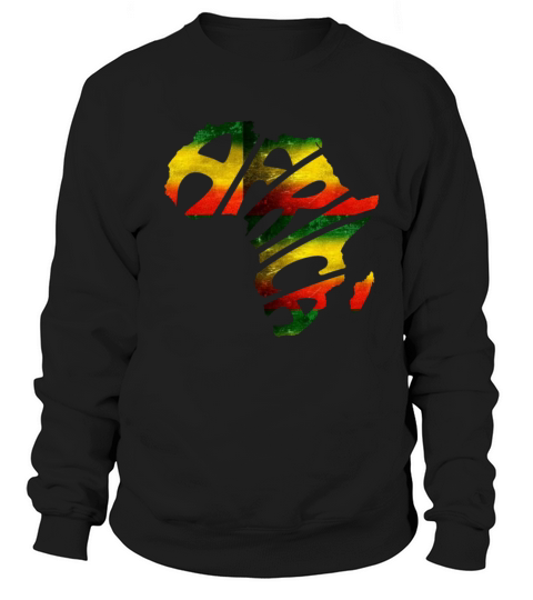 continent africa design BHM Black history month Sweatshirt Unisex