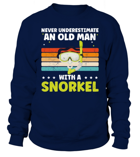Funny Snorkeling Dive Design For Snorkeler Cool Sweatshirt Unisex