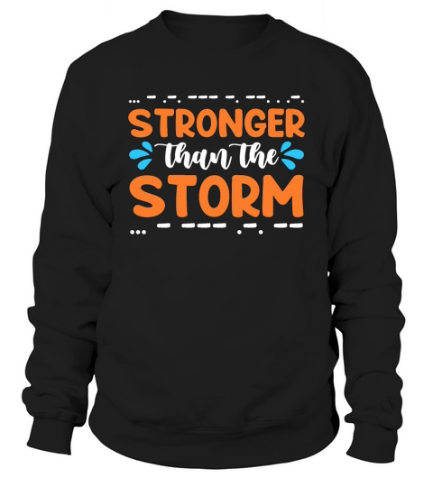 Ham Radio Stronger Than The Storm Radio Operator Sweatshirt Unisex