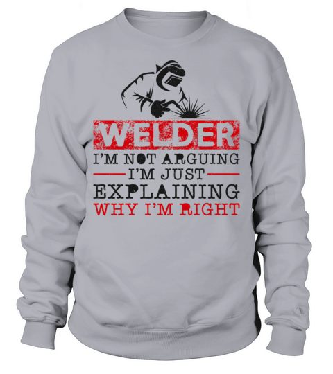 Welder Welding Vintage Welder Im Sweatshirt Unisex