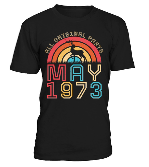 1973 May Vintage T-Shirt Unisex