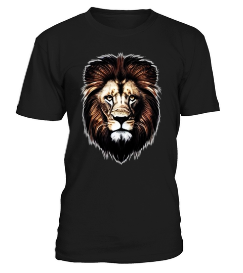 Lion Africa predator print head imprint with wild T-Shirt Unisex