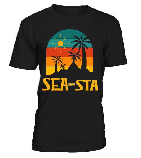 Seasta Beach Summer Ocean Tropical Seaside Trip T-Shirt Unisex