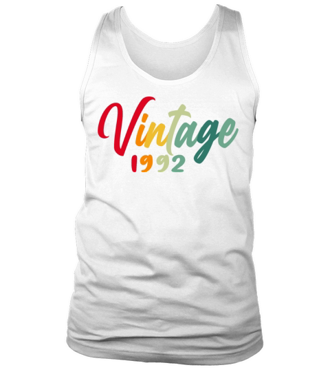 1992 vintage vintage retro birthday gift Tank Top Unisex