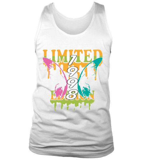 1998 Born Limited Edition Butterfly Gift Tank Top Unisex