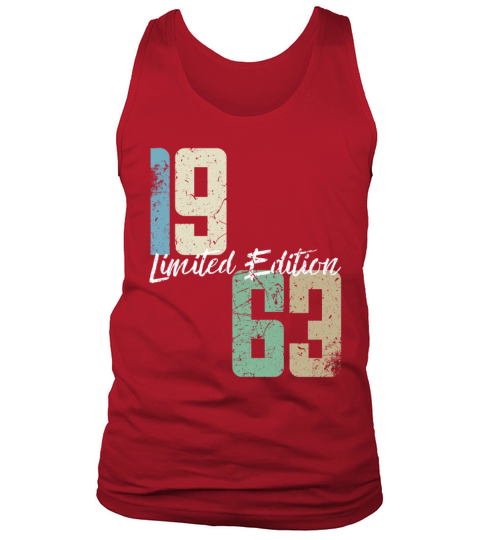 60 Years Vintage 1963 Retro 60th Birthday Tank Top Unisex